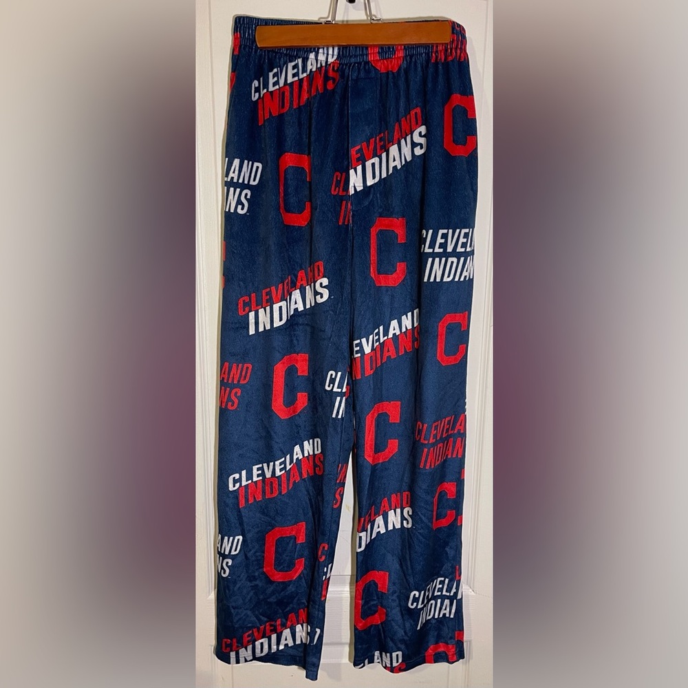 Cleveland Indians Pajama Pants (Bottom Drawers Sleepwear) Size M